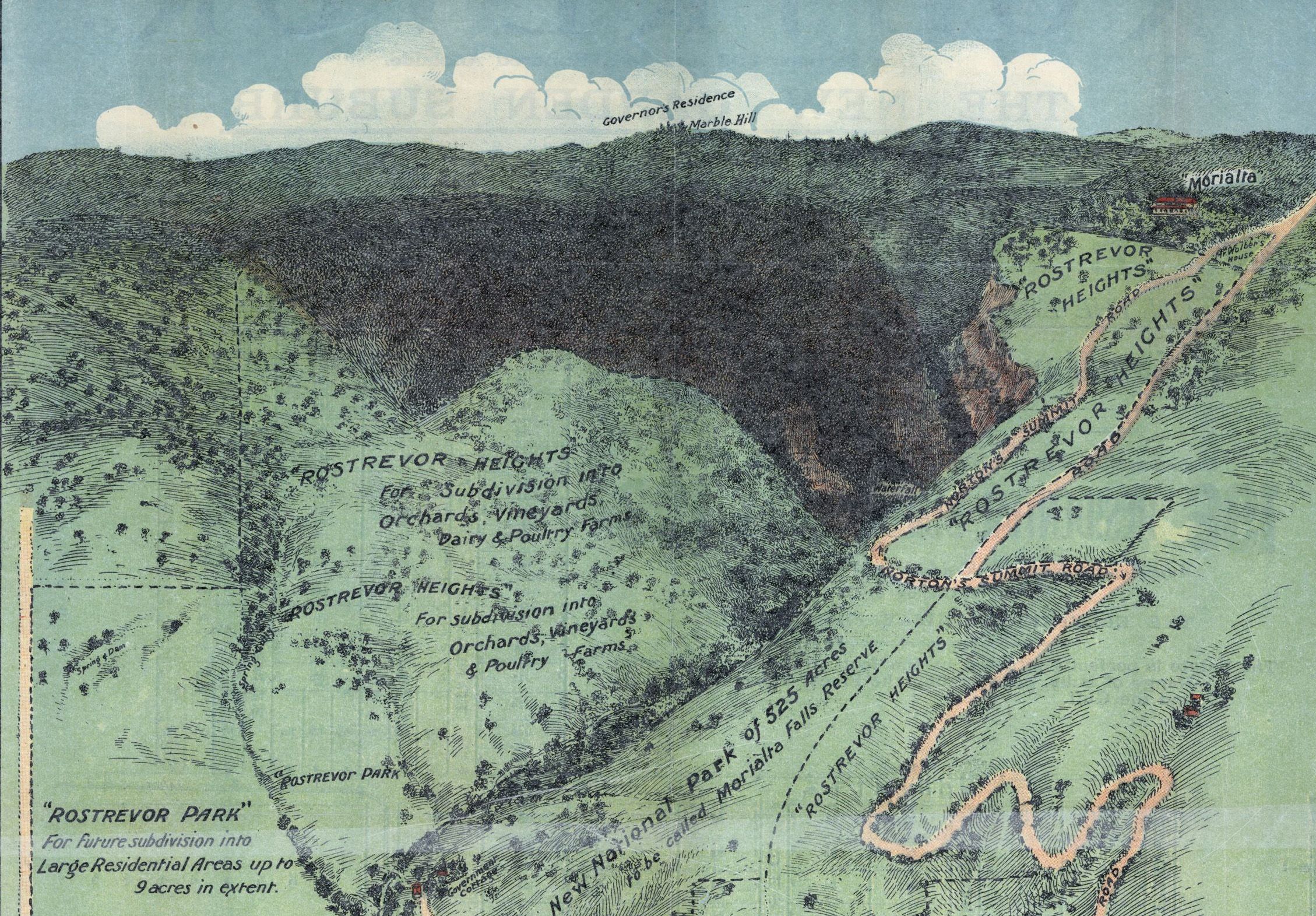Rostrevor Estate [cartographic material] / by A.C.D. Beresford & Son, Licensed Surveyors. SLSA: C 769/1 Map Collection