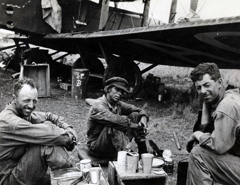 Ross Smith, Walter Shiers and Keith Smith at Cobbs Creek SLSA: PRG 18/7/51