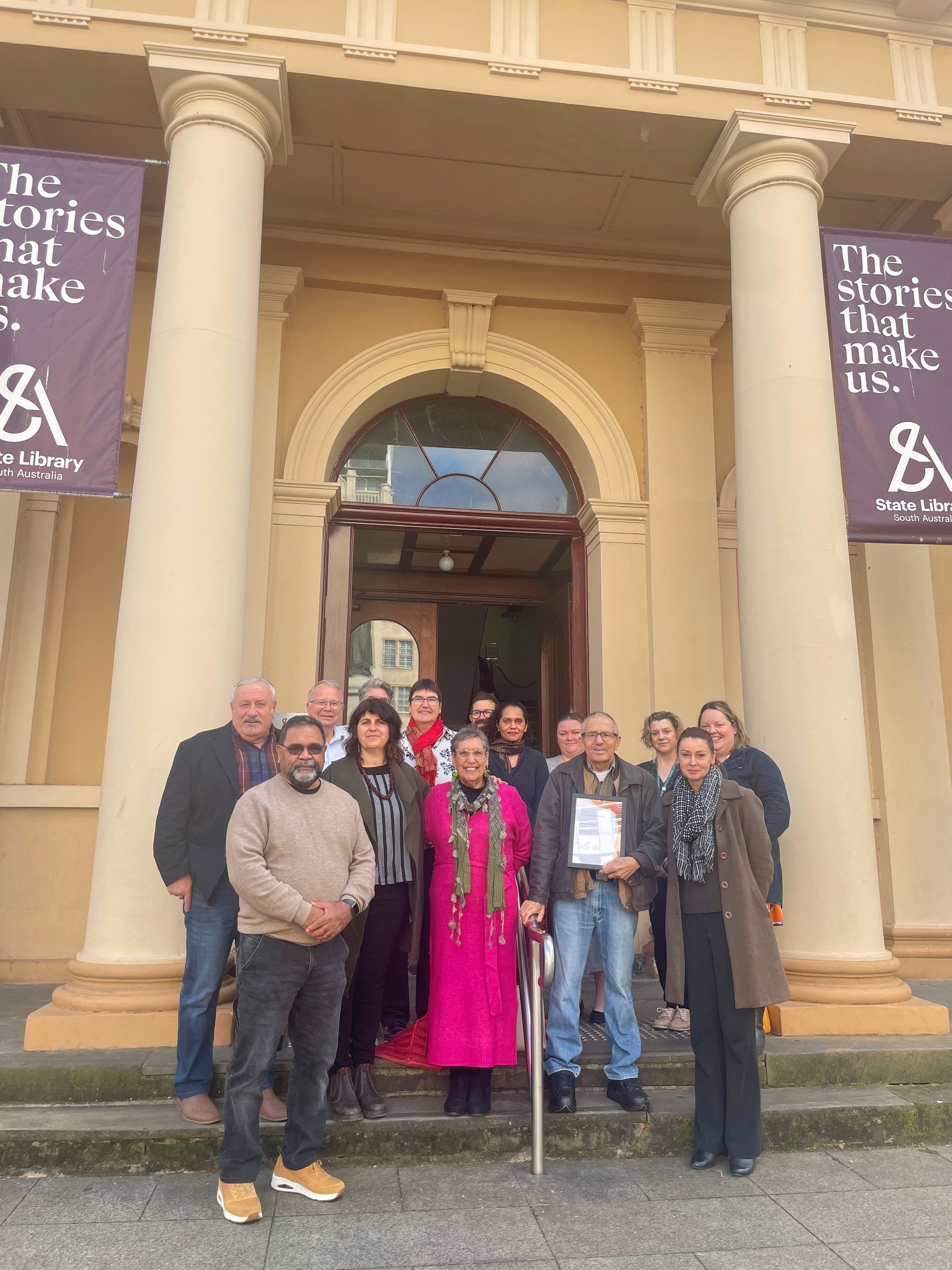 Aboriginal Reference Group members, State Records and State Library staff’