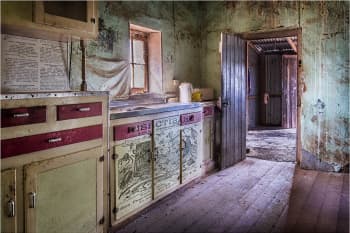 Christmas Challenge. Kitchen in an old farmhouse.