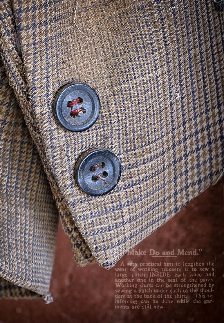 Make Do and Mend, featuring an article in the Southern Argus (Port Elliot), 7 December 1944, p4 