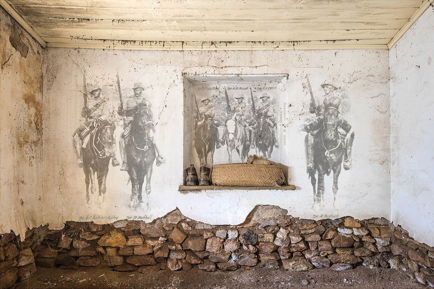 Uncertain Hero, featuring articles in the Yorke’s Penninsula Advertiser, 7 December 1900, p3, and the Narracourte Herald, 8 April 1902, p4, as well as a photograph of Boer War Soldiers c1900. SLSA: B 25167  