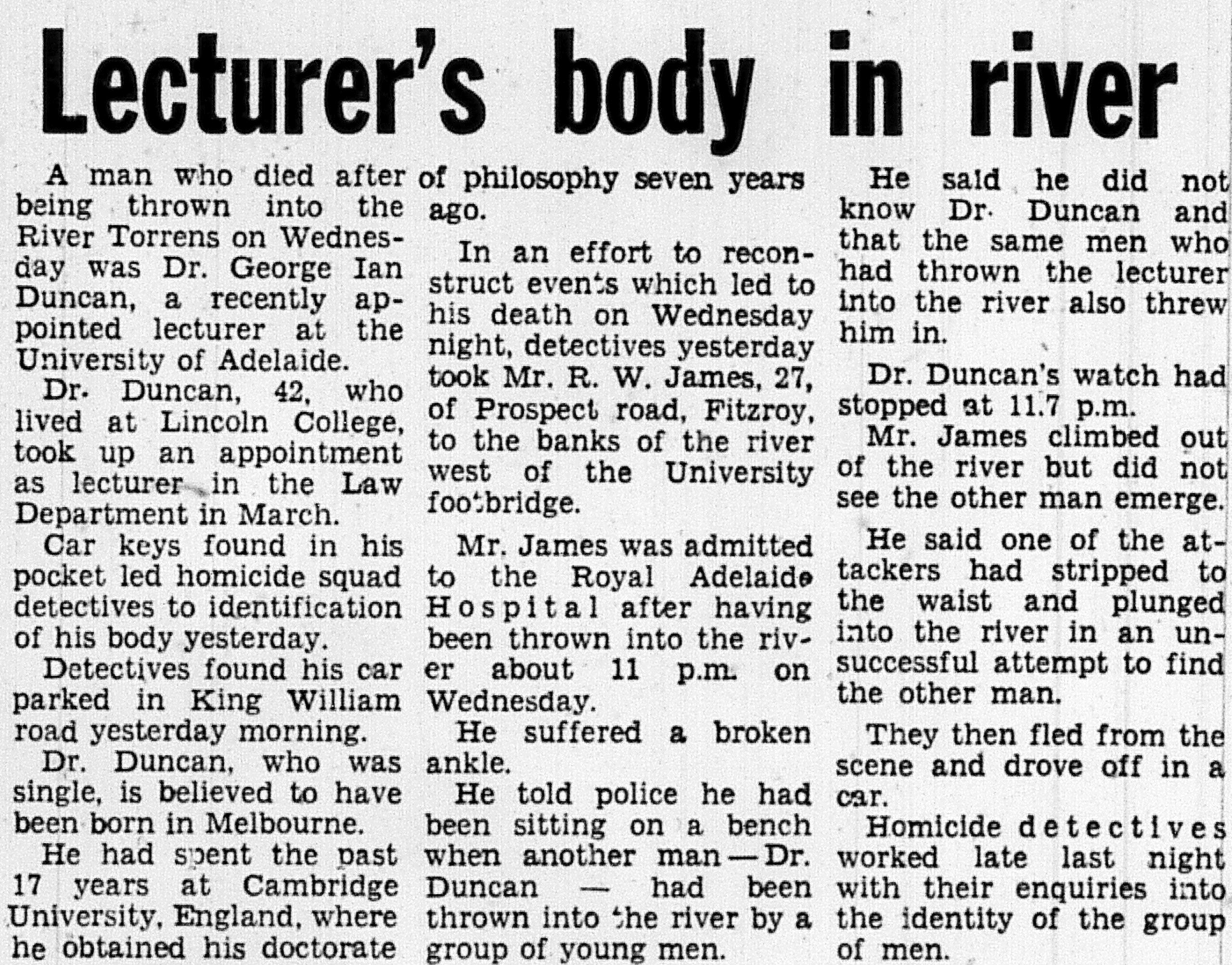 Advertiser, 13 May 1972