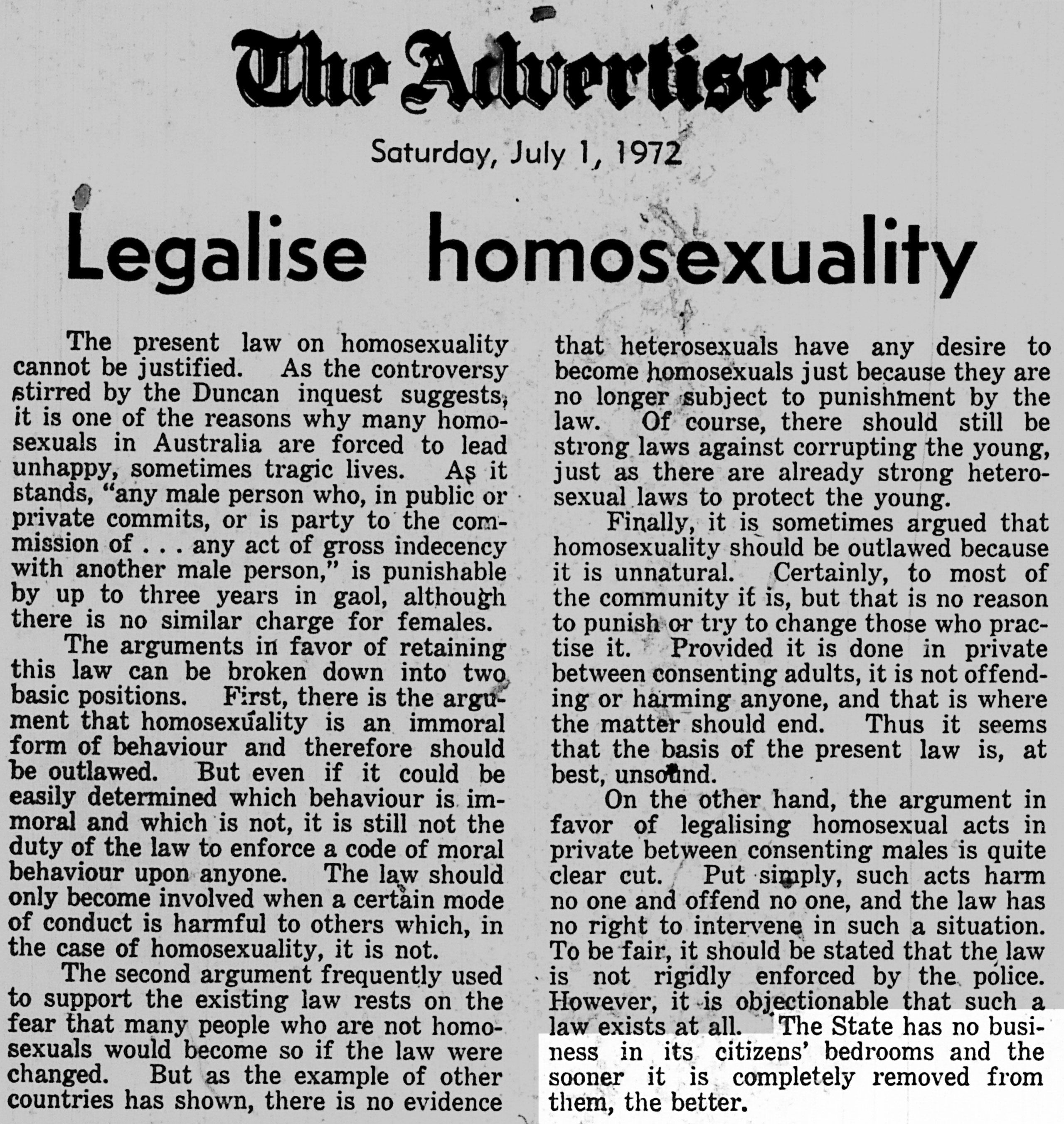 Advertiser, 1 July 1972