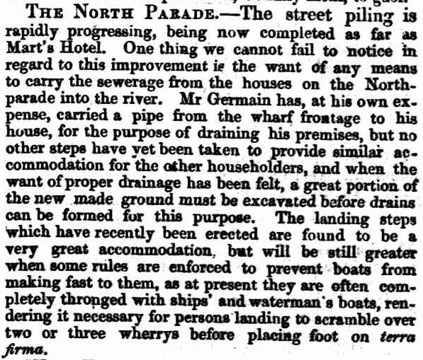 'Domestic News' Adelaide Times, 28 August 1855. NLA: Trove
