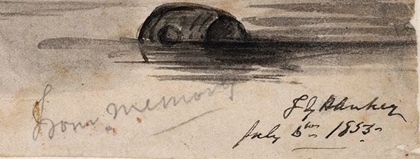 'From memory. FG Hankey. July 6th 1855'