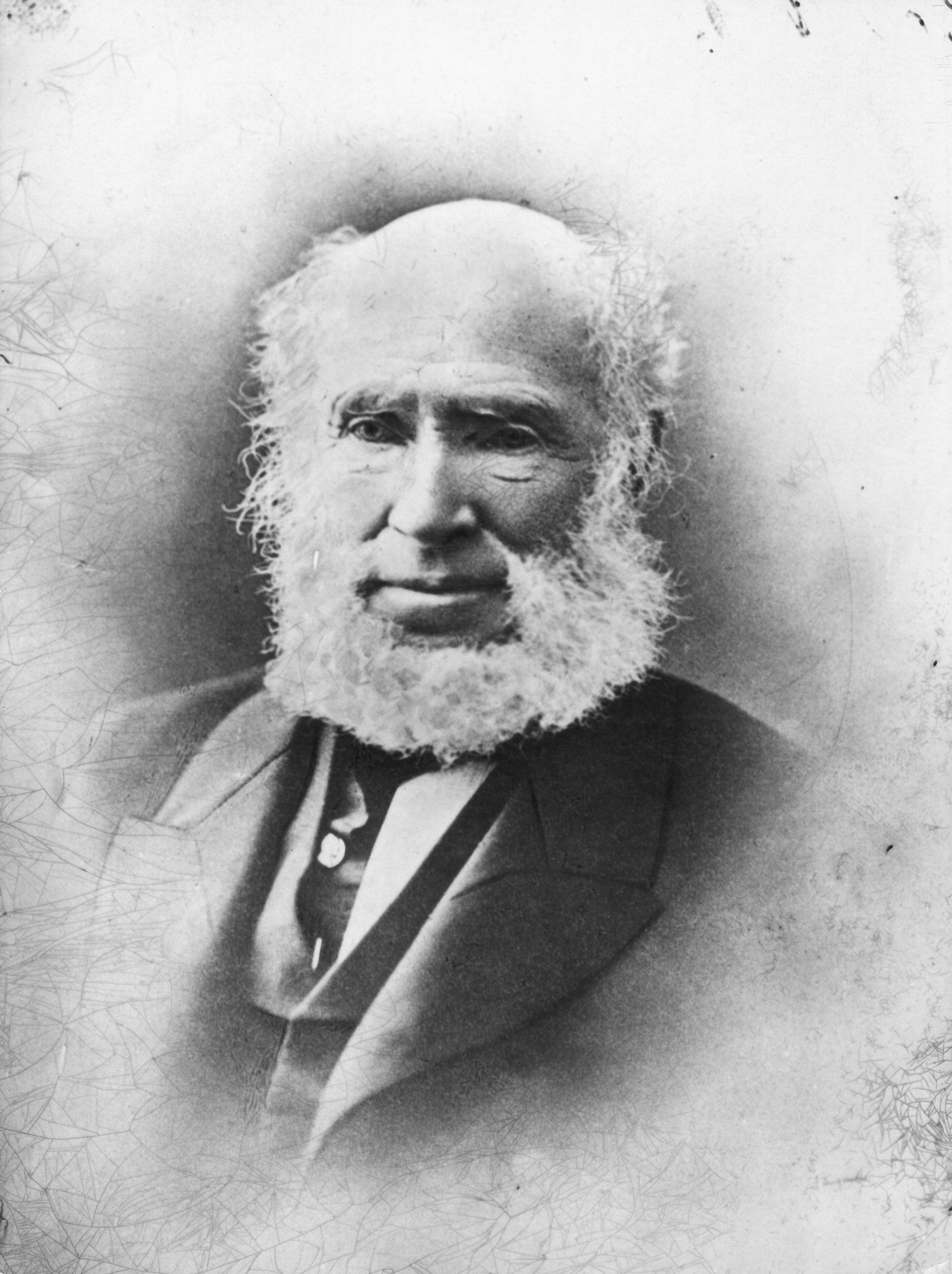 Sir Chief Justice Charles Cooper in 1880. SLSA B440
