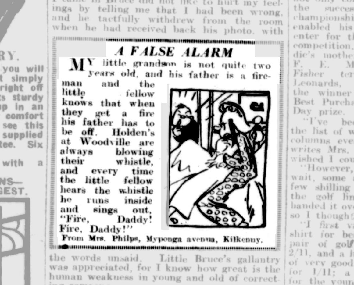 ‘A false alarm’ The Register, 4 September 1929 
