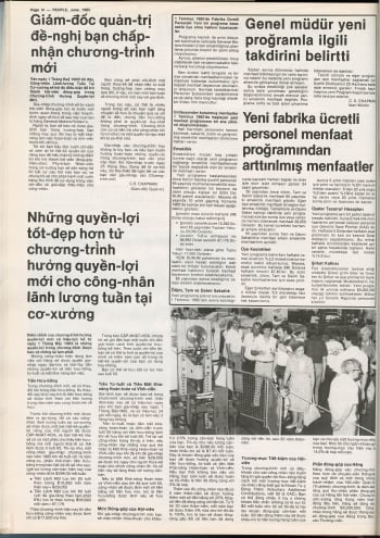Articles in Vietnamese in People, June 1985. SLSA: BRG 213/92/32/2 