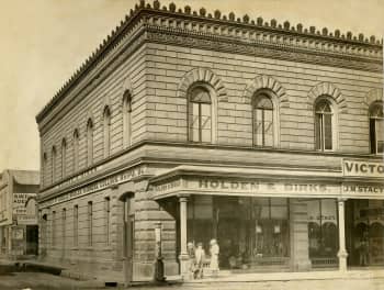 Holden & Birks on Rundle Street, Adelaide, c 1872. SLSA: B 1908