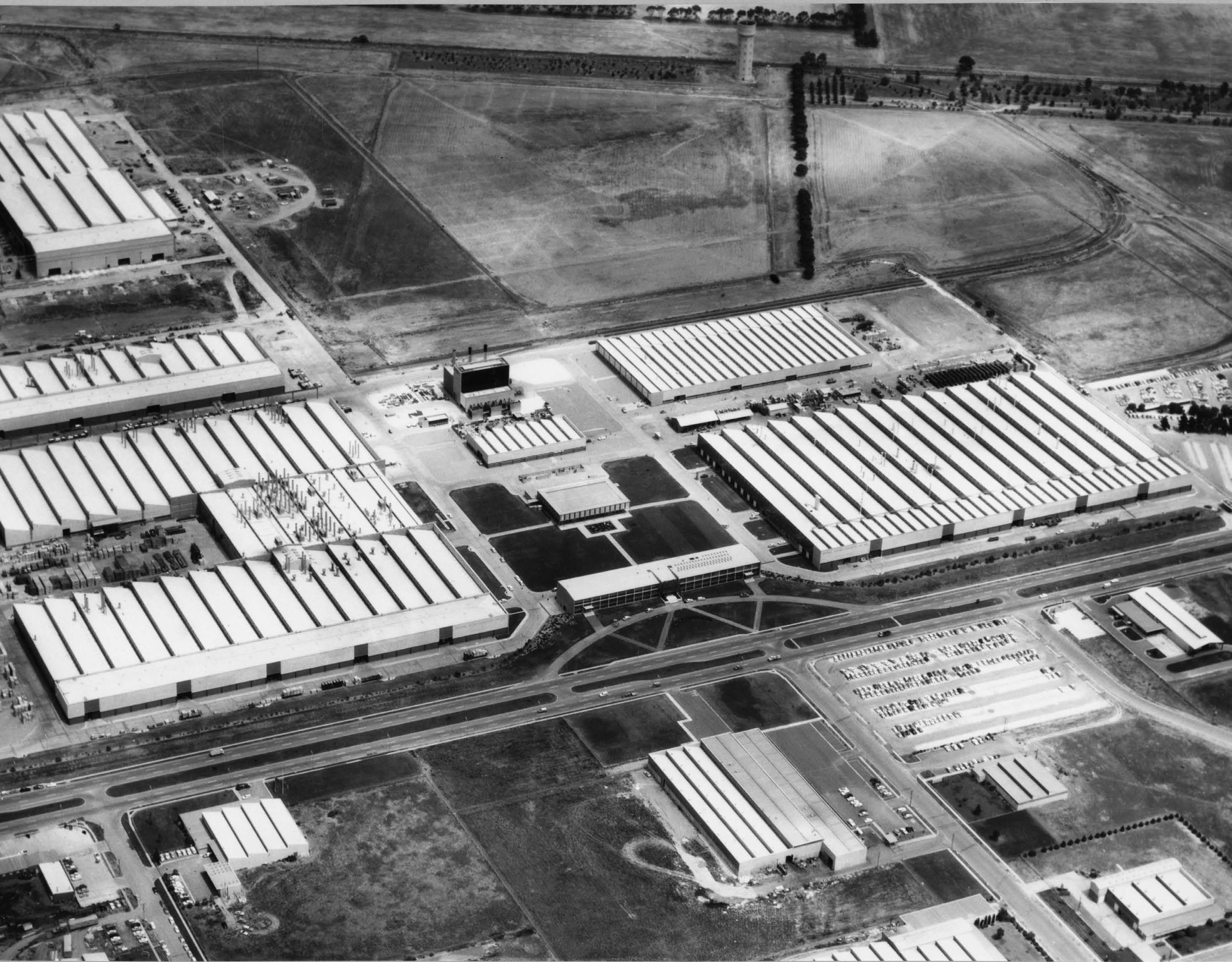 Aerial view of Elizabeth plant. SLSA: BRG 213/73/15/2/35