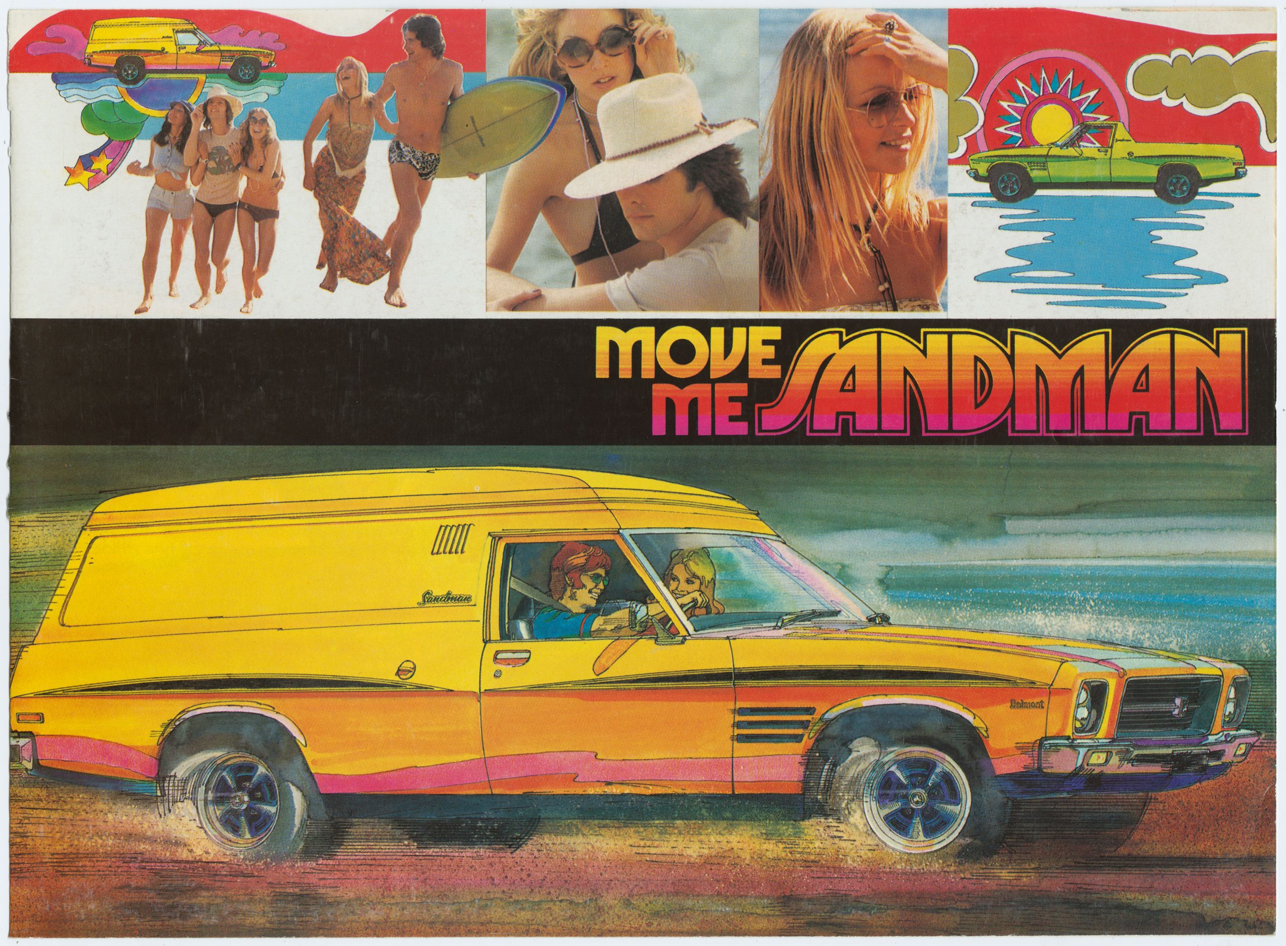 Holden HQ Sandman sales brochure, January 1974. SLSA: BRG 213/41/5/4/1