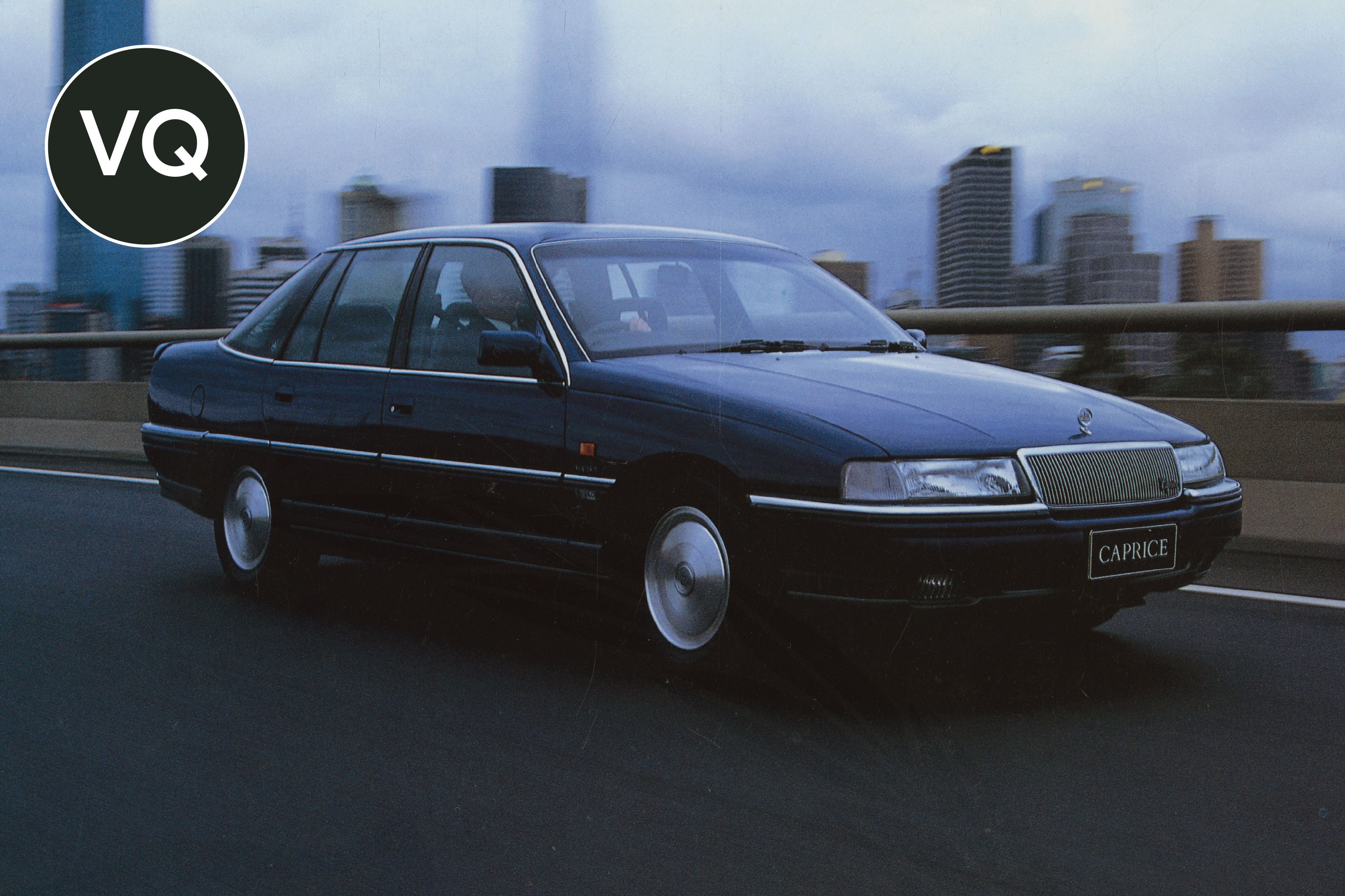 Page 14 of the Holden VQ Caprice series II V8 sales brochure. SLSA: BRG 213/100/1/1/14