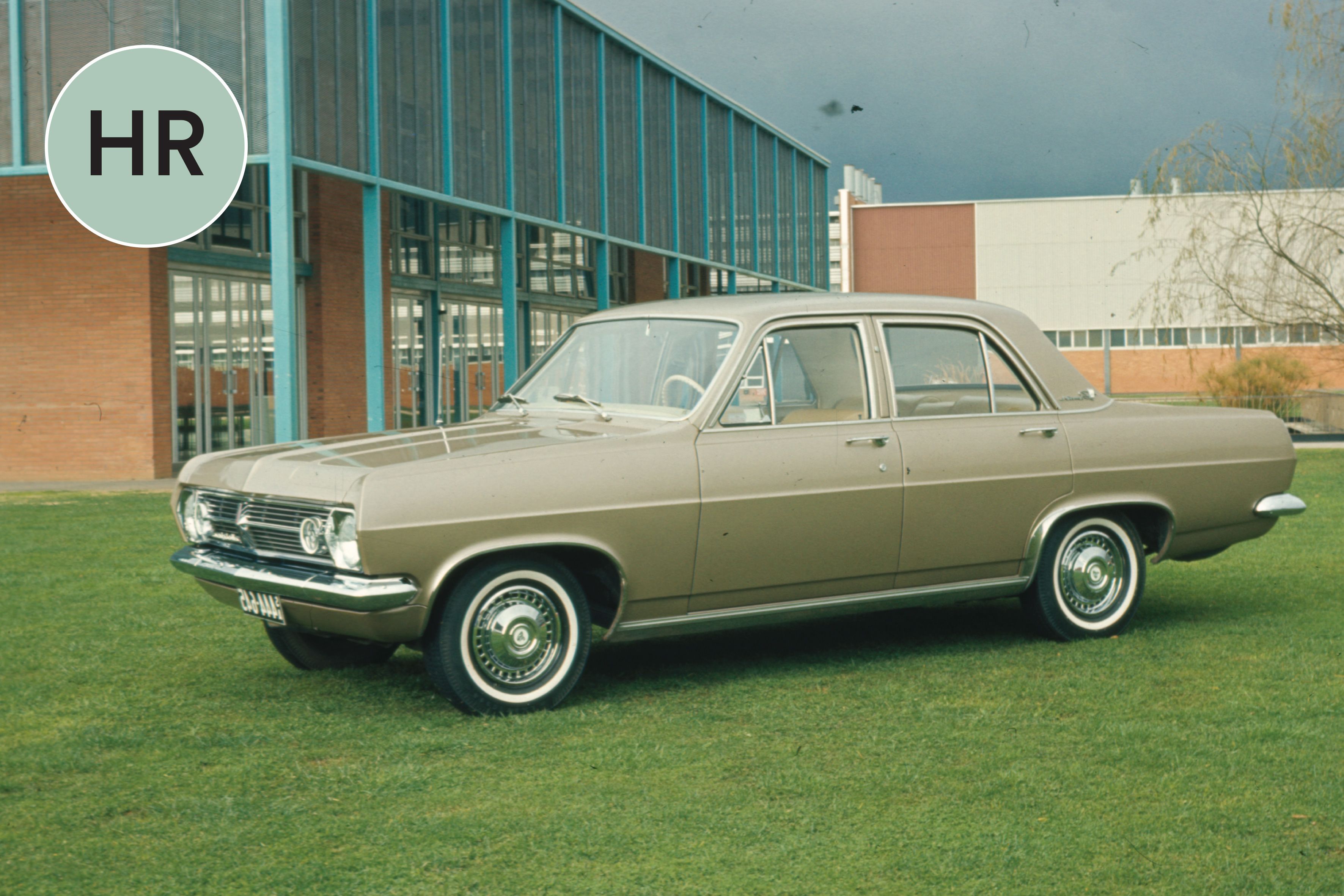 Colour slide of the Landale Gold HR Premier sedan. SLSA: BRG 213/36/7/24