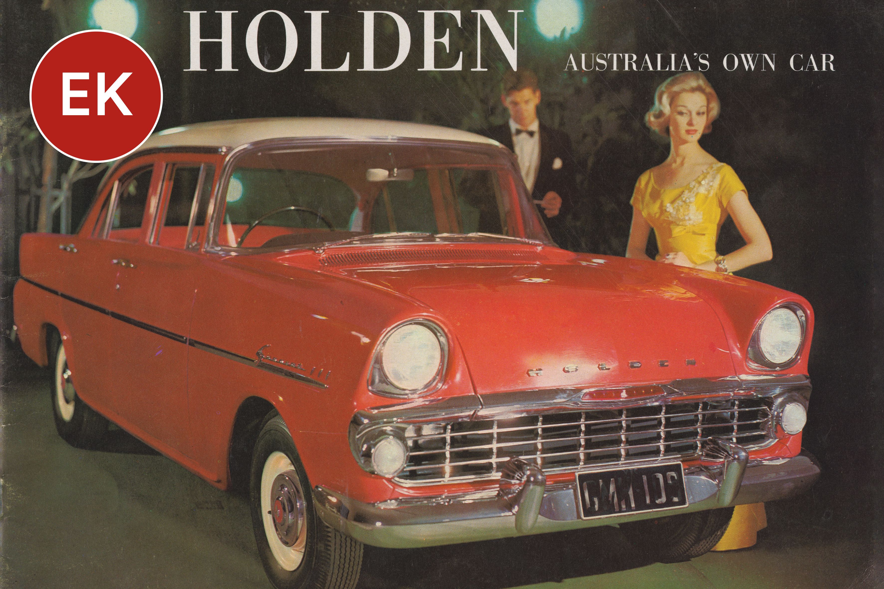Front cover of the Holden EK sales brochure. SLSA: BRG 213/32/5/1