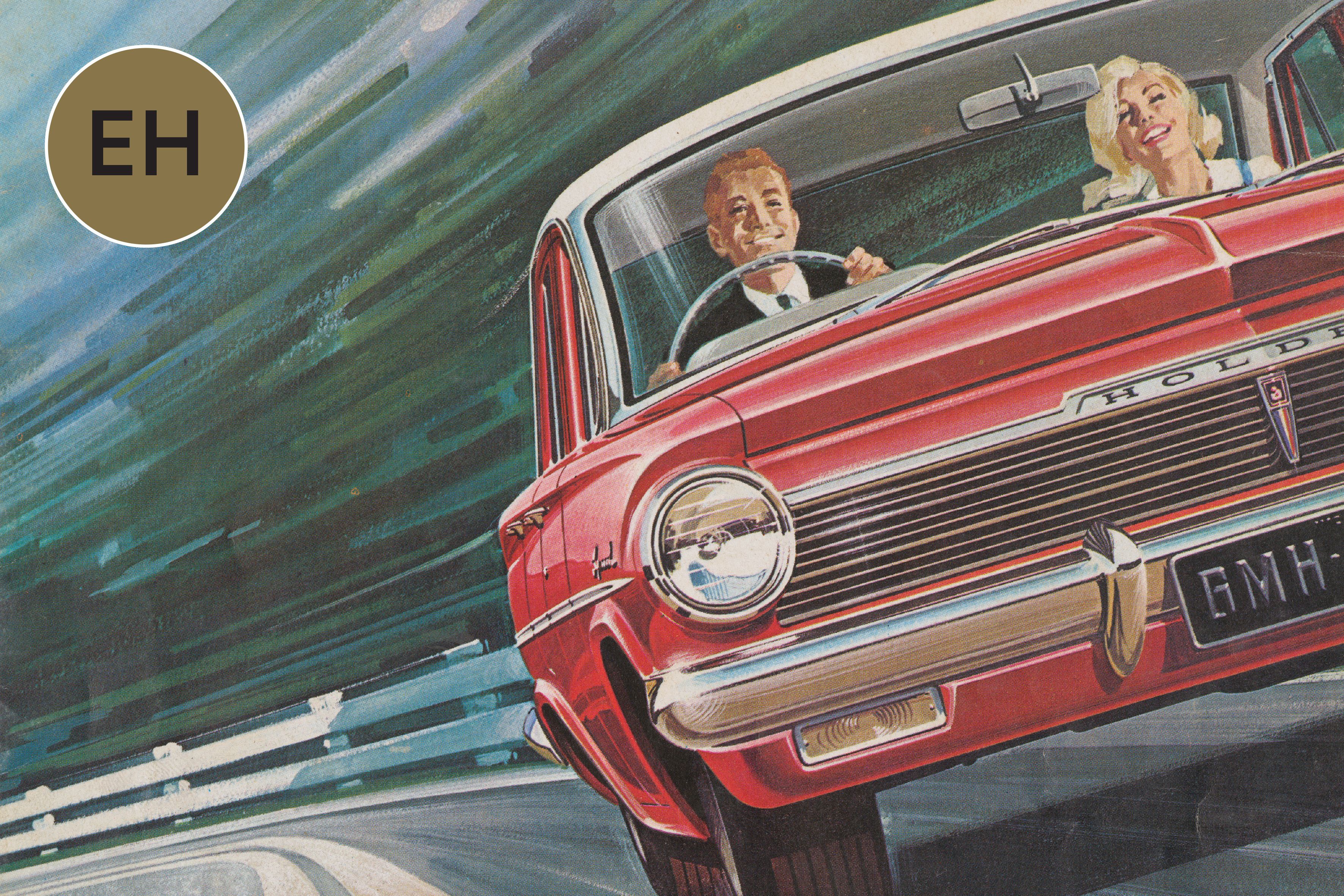 Front cover of the Holden EH sales brochure. SLSA: BRG 213/34/1/1