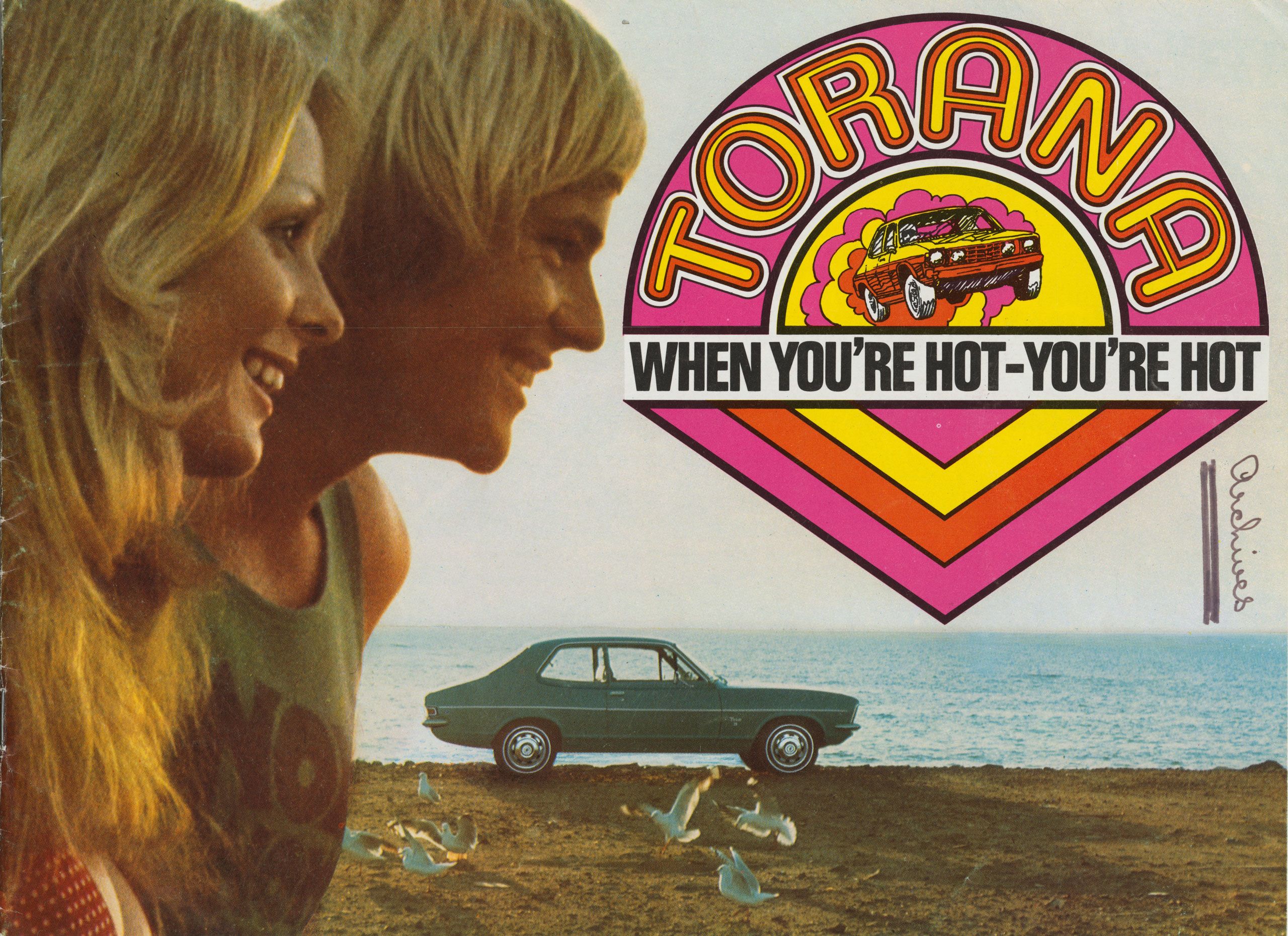 Holden Torana sales brochure, January 1972. SLSA: BRG 213/55/5/1