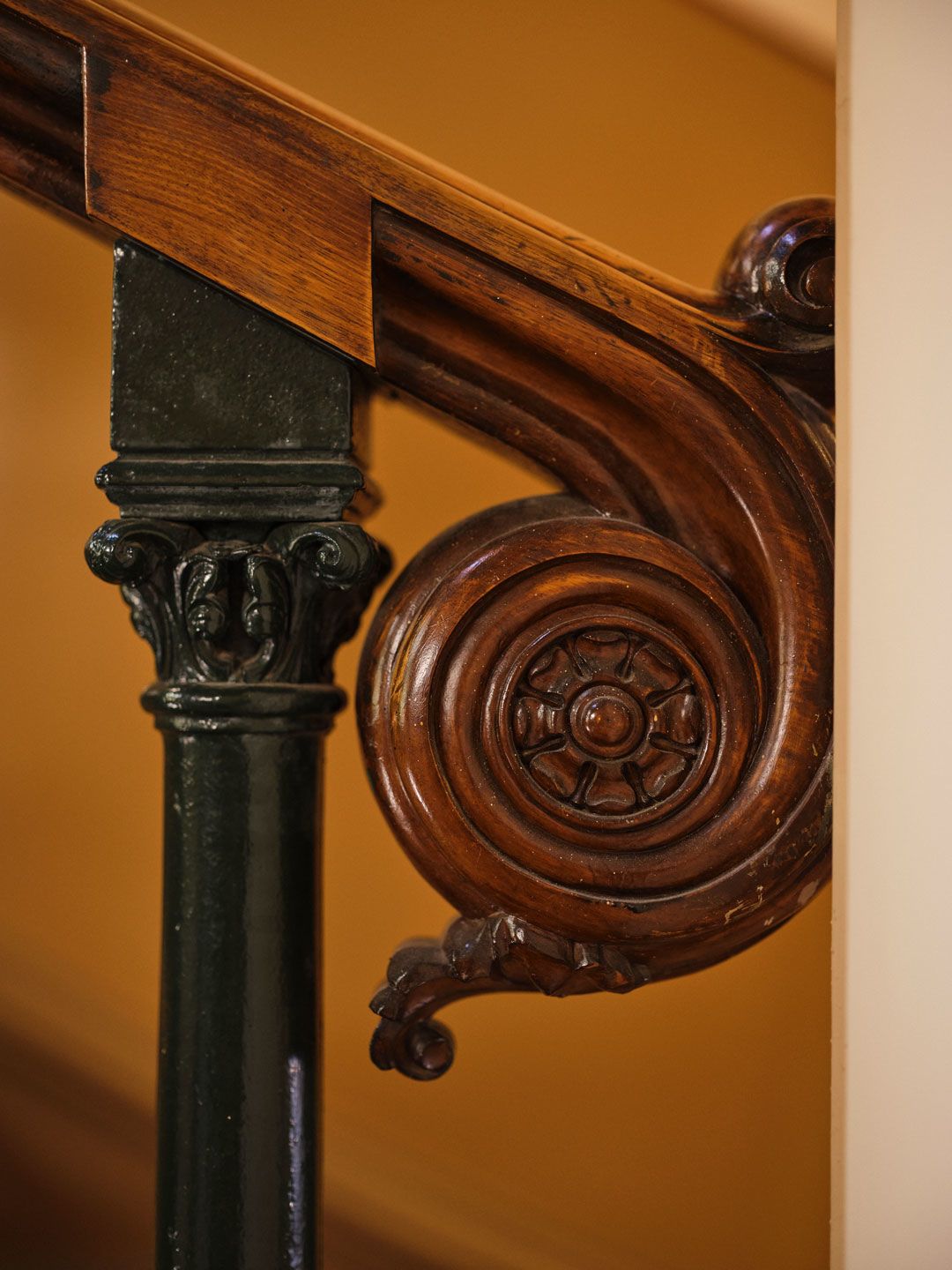 Detail of a bannister.