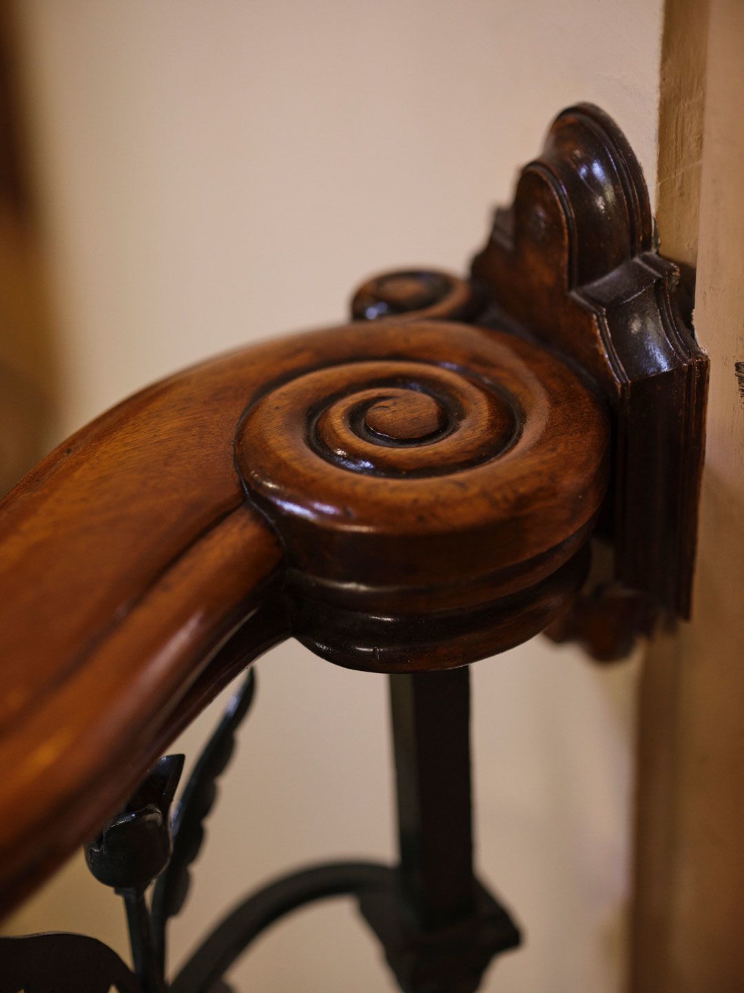 Detail of a bannister.